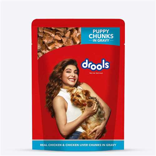 Drools Real Chicken and Liver Puppy Wet Dog Food