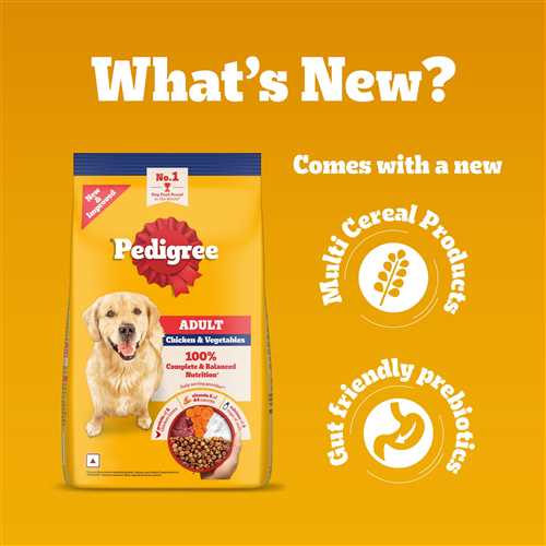 Pedigree Chicken and Vegetables Adult Dry Dog Food