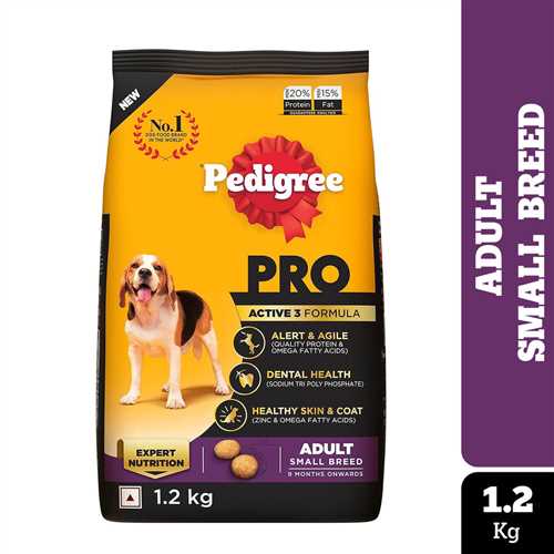 Pedigree PRO Expert Nutrition Adult Small Breed Dry Dog Food