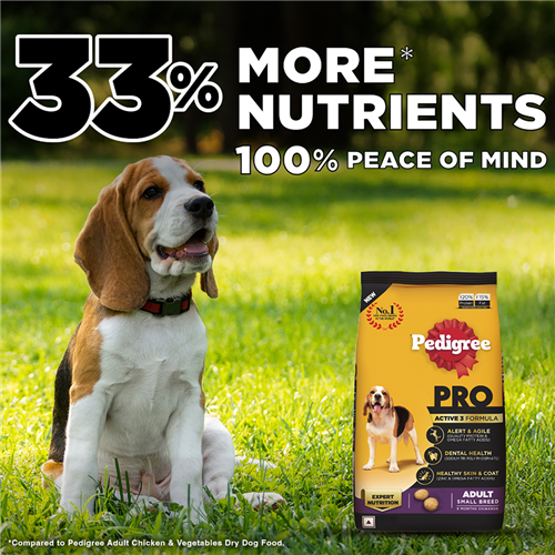 Pedigree PRO Expert Nutrition Adult Small Breed Dry Dog Food