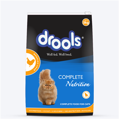 Drools Real Chicken Dry Cat Food (3 KG)