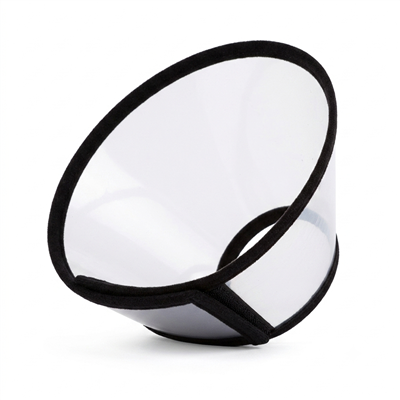 Pet E-Collar for Dogs & Cats | Adjustable Recovery Cone | Protective Collar to Stop Licking, Biting & Scratching (1 NO, 26-30 CM Neck)