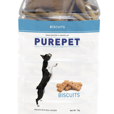 Purepet Biscuit Milk Flavour Dog Treat (500 Gram)
