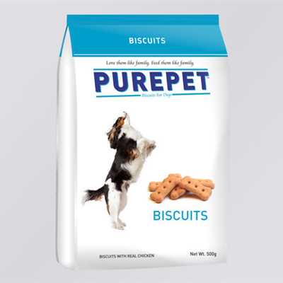 Purepet Biscuits Puppy Dog Treat (500 Gram)